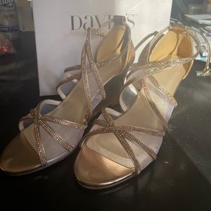 David’s bridal Harlow rose gold